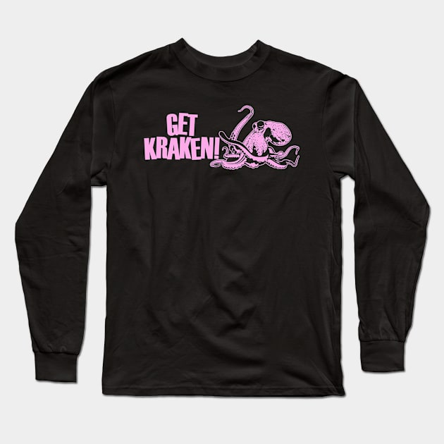 Get Kraken! Long Sleeve T-Shirt by moringart